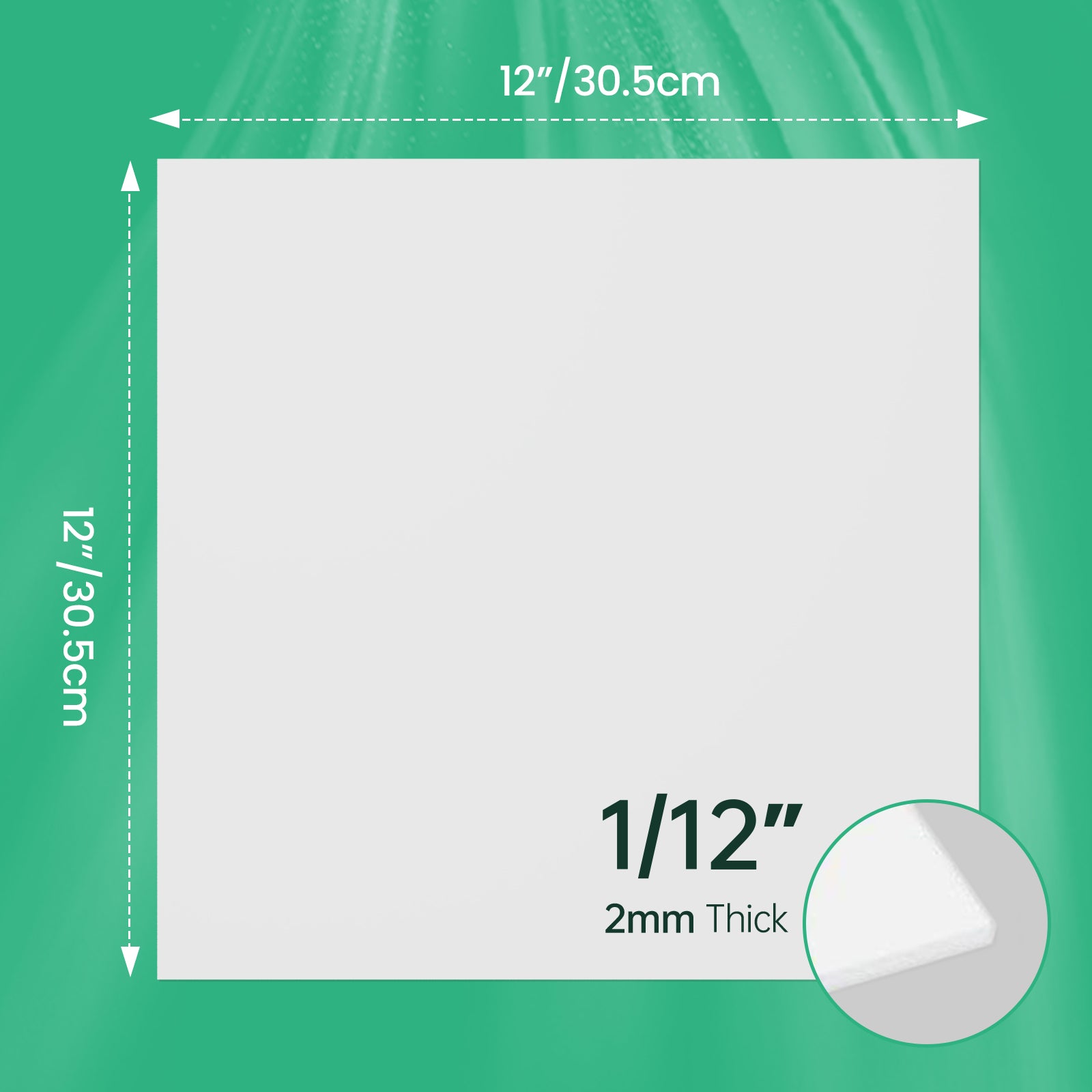 LooYee 40 Pack 12" X 12" Mat Board，Cuttable White Thick Backing Board, Suitable For DIY Photo Frames,  Graffiti Drawing Board，Art Mats, Printed Materials, Images
