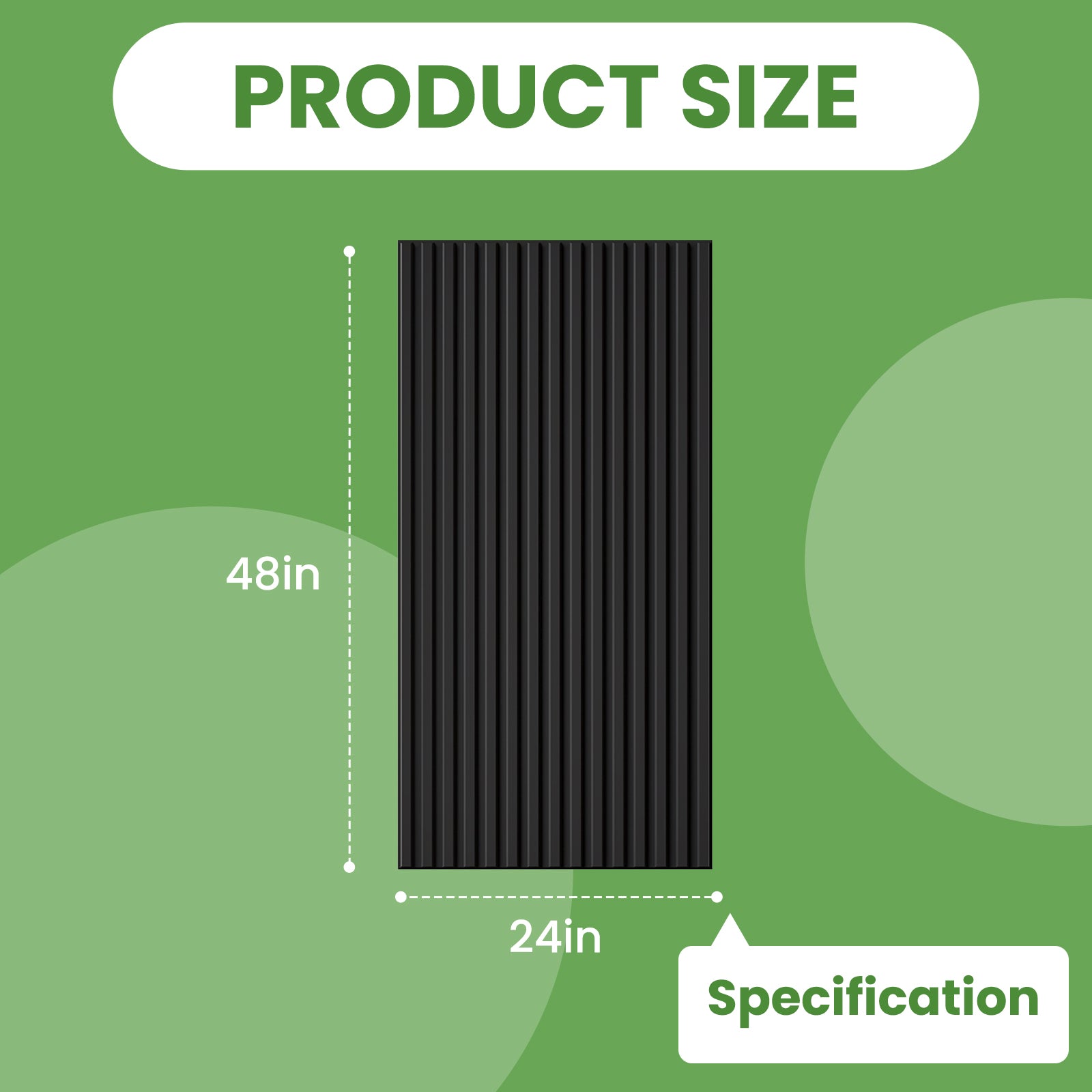 LooYee  24 PCS Slat Design Ceiling Tiles, 2x4 Ft Pvc Drop Ceiling Tiles for Interior Decor, Waterproof, Washable and Fire-Rated, Ideal for Living Room, Bedroom Office Commercial Spaces Cover 192 Sq. Ft