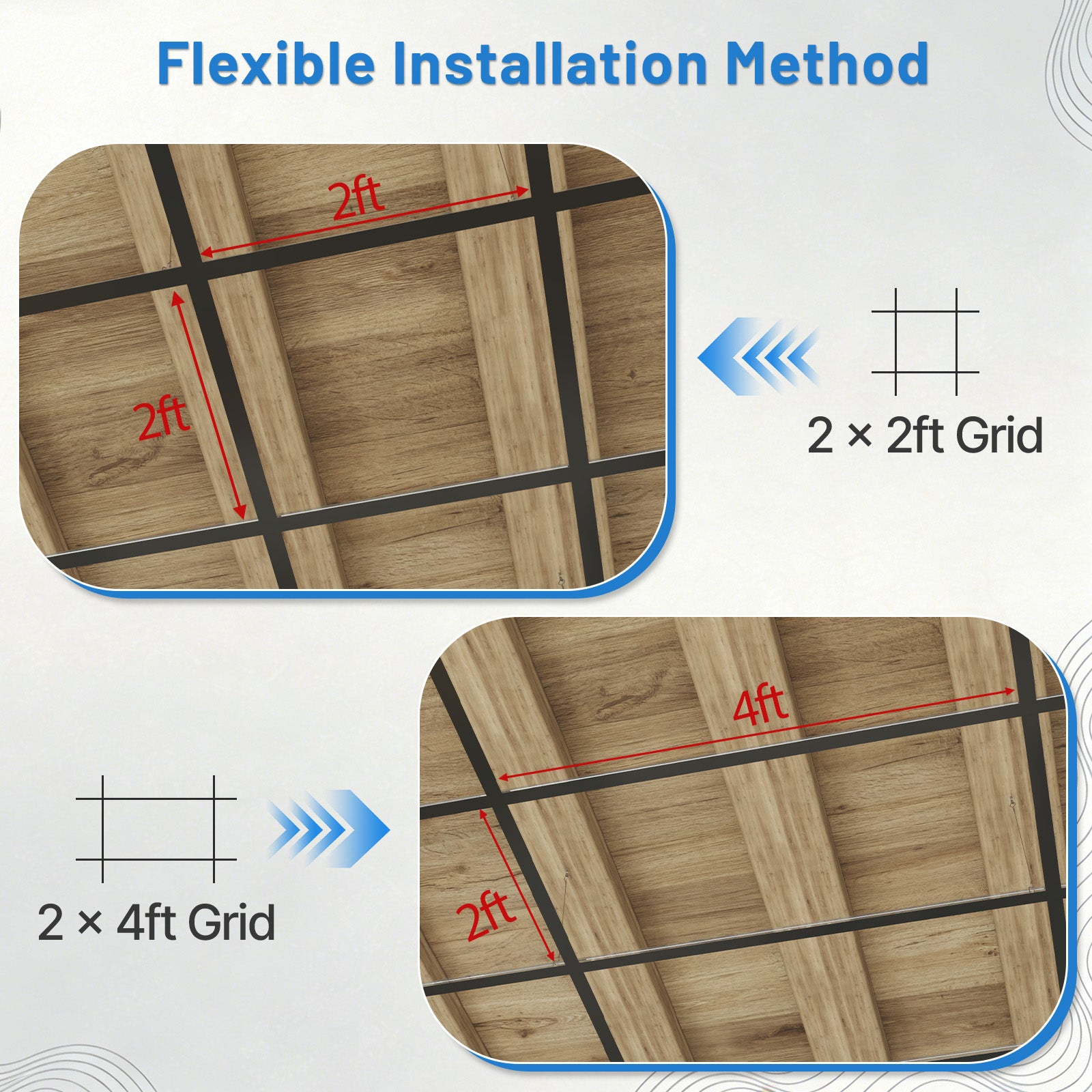 Complete Grid Kit Black 64 Sq Ft