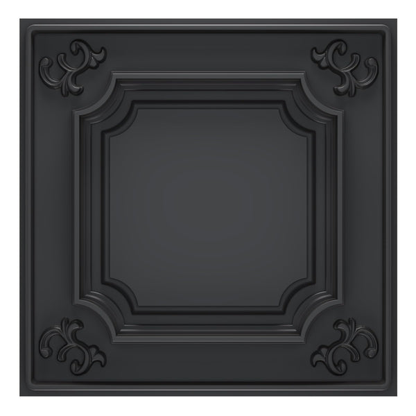 Black Ceiling Tiles 24x24 Inch
